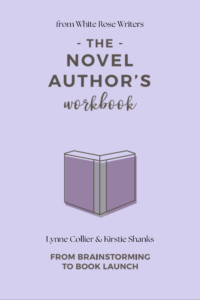 Cover of The Novel Author's Printable Workbook by Lynne Collier on Etsy